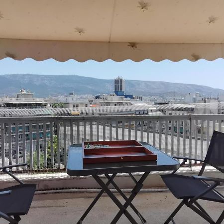 Penthouse Spacious W Super Wifi & Terrace, 2 Min From Metro أثينا المظهر الخارجي الصورة