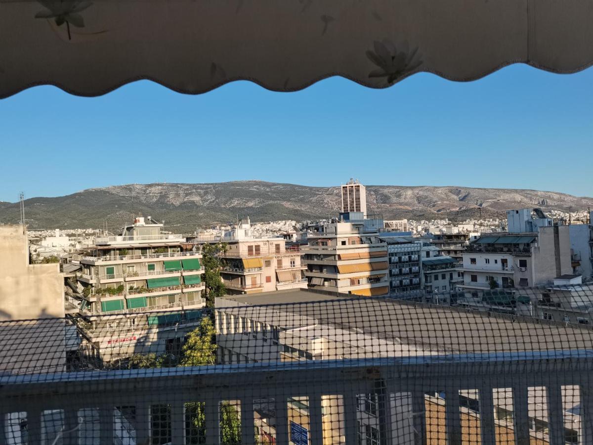 Penthouse Spacious W Super Wifi & Terrace, 2 Min From Metro أثينا المظهر الخارجي الصورة