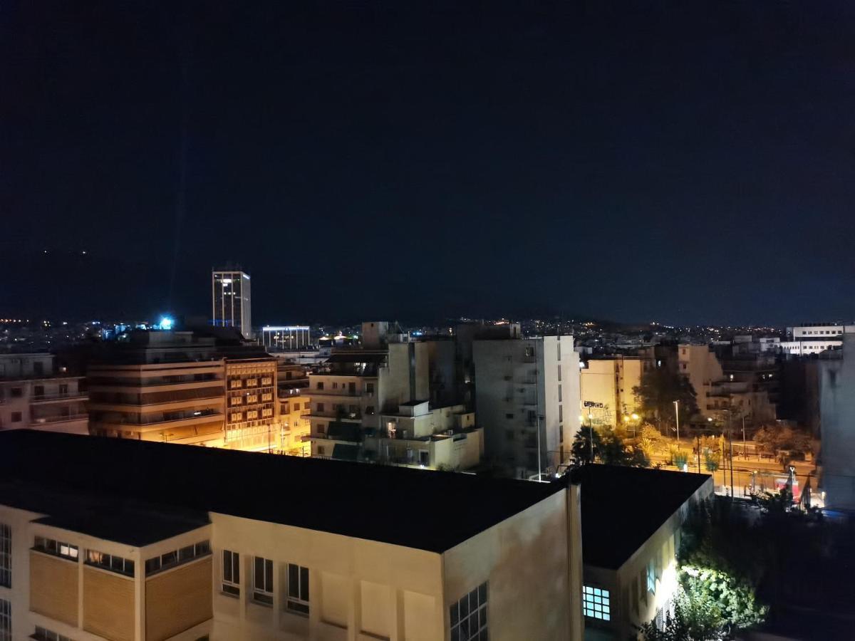 Penthouse Spacious W Super Wifi & Terrace, 2 Min From Metro أثينا المظهر الخارجي الصورة
