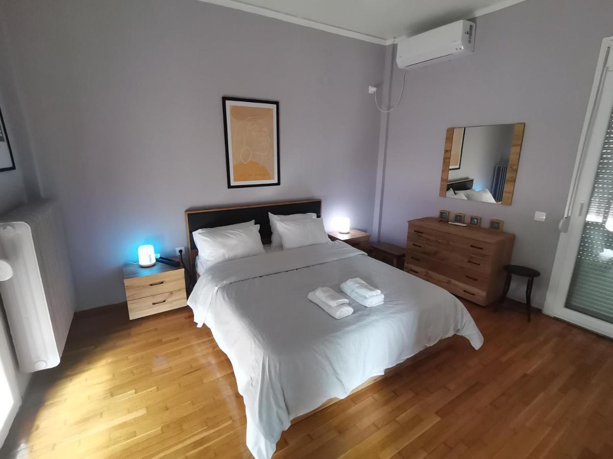 Penthouse Spacious W Super Wifi & Terrace, 2 Min From Metro أثينا المظهر الخارجي الصورة